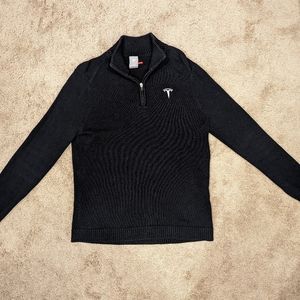 Tesla Quarter Zip Sweater